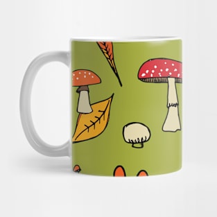 Autumn Mushroom Mug